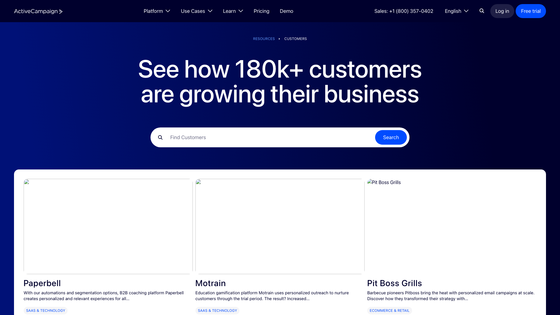 ActiveCampaign customer stories with corporate photography